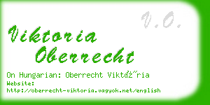 viktoria oberrecht business card